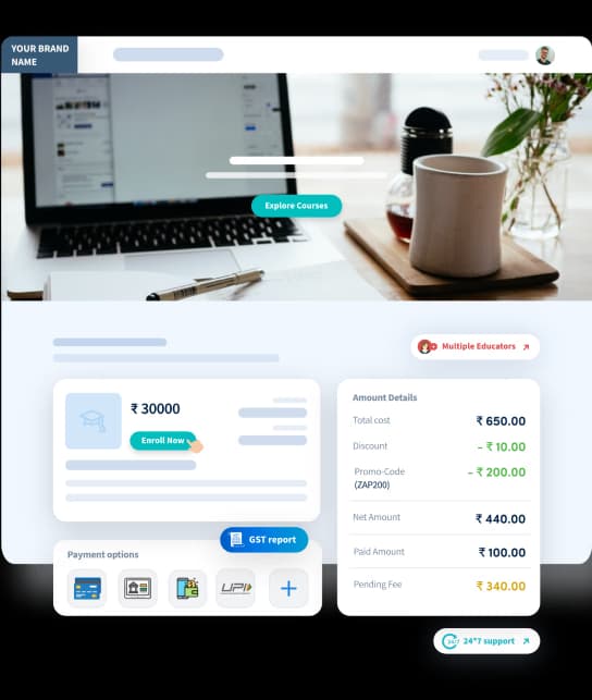 Ed-Tech Platform Interface