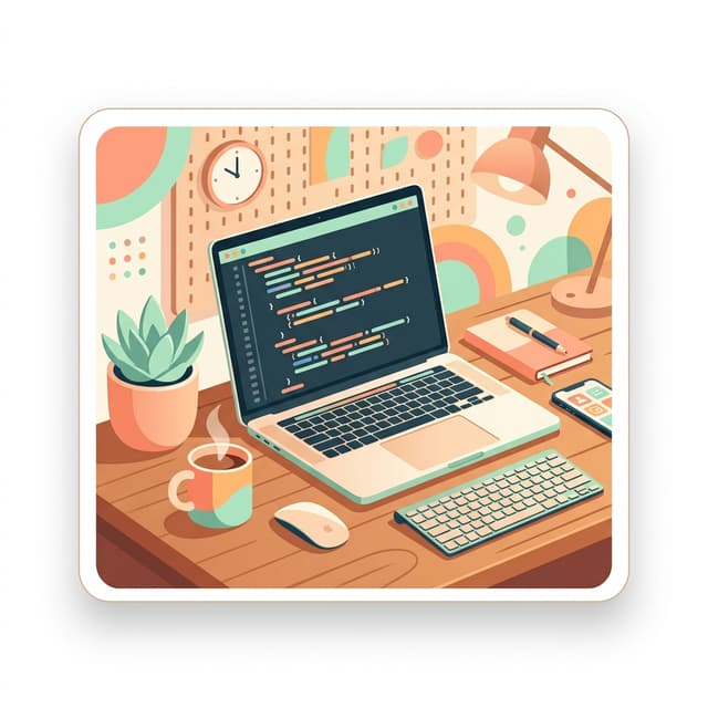 Coding workspace